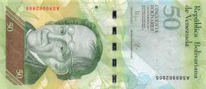 50 Bolivares 2015